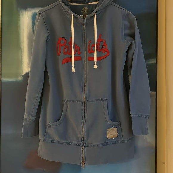 Retro Sport Patriots zip up sweatshirt - Picture 1 of 6